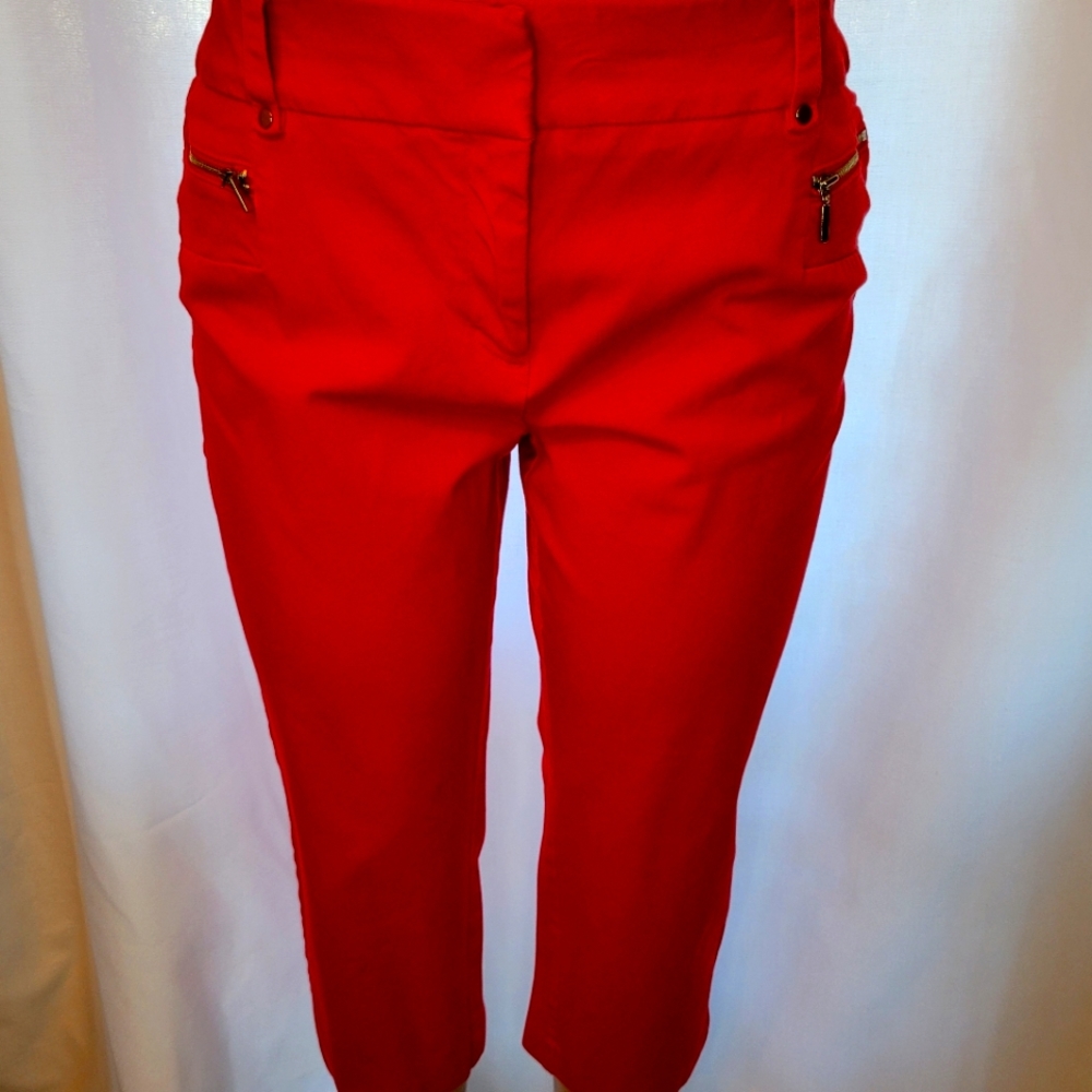Alfani Red Capri pants